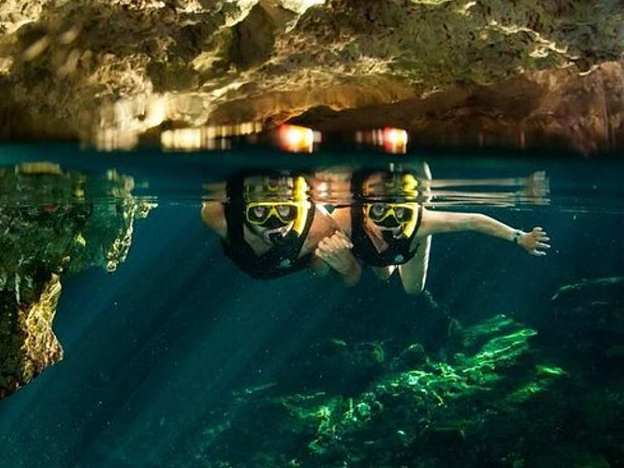 Playa del Carmen Jungle Tour: Tulum, Cenote Snorkeling and Ziplining, photo 2