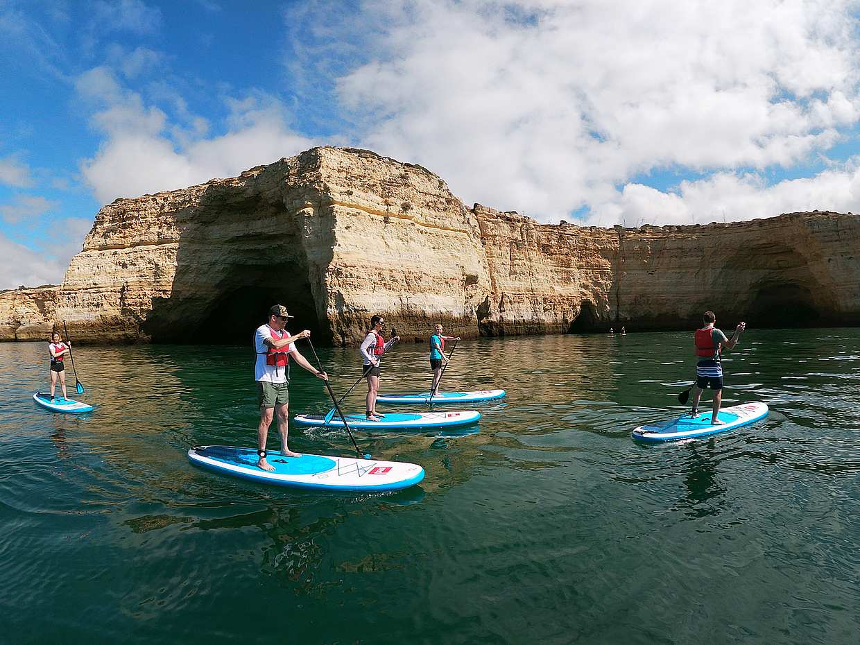 Benagil Cave Paddleboarding Avontuur in Portugal, Carvoeiro.
, photo 3