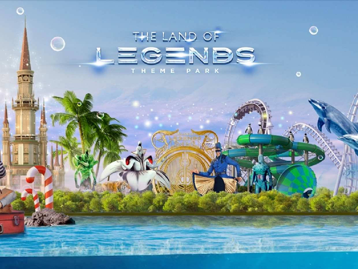 Парк развлечений Land of Legends с трансфером туда и обратно из Белека в Турции.
