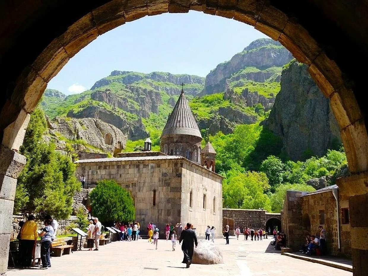Individual tour: Garni Temple, Geghard Monastery, Symphony of Stones Gorge in Armenia, Yerevan , Garni temple, photo 5