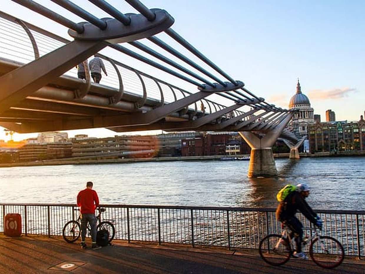 London Highlights Private Bike Tour with Lunch in United Kingdom, photo 5