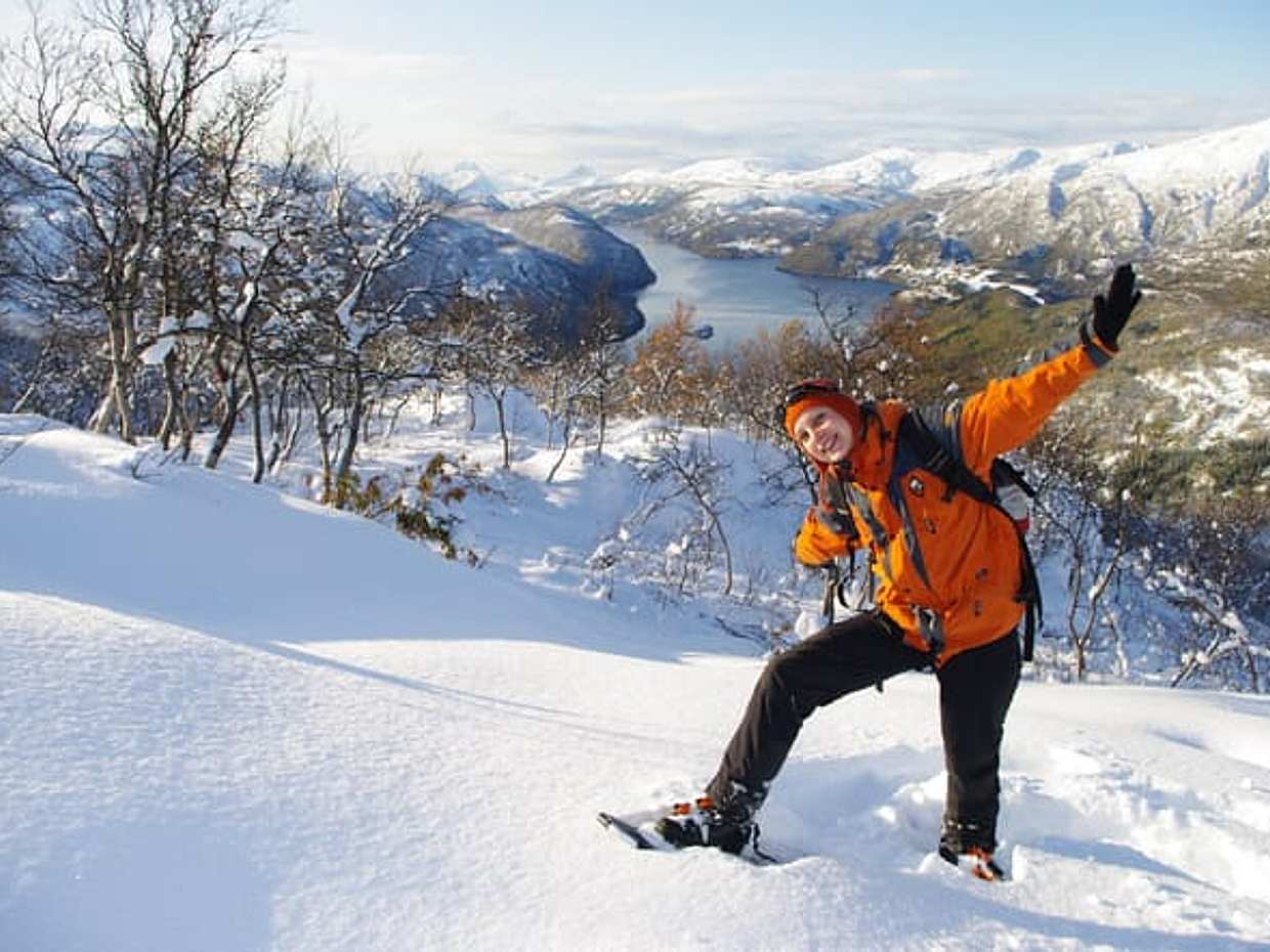 Day Trip - Snowshoeing in Bodø, Northern Norway