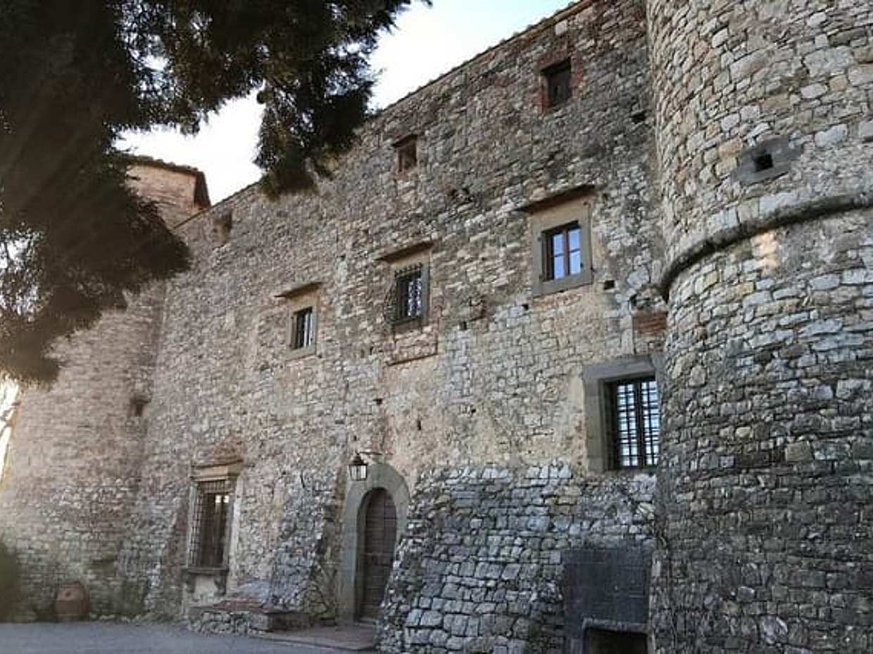 Chianti a hrad ze San Gimignano v Itálii, photo 3