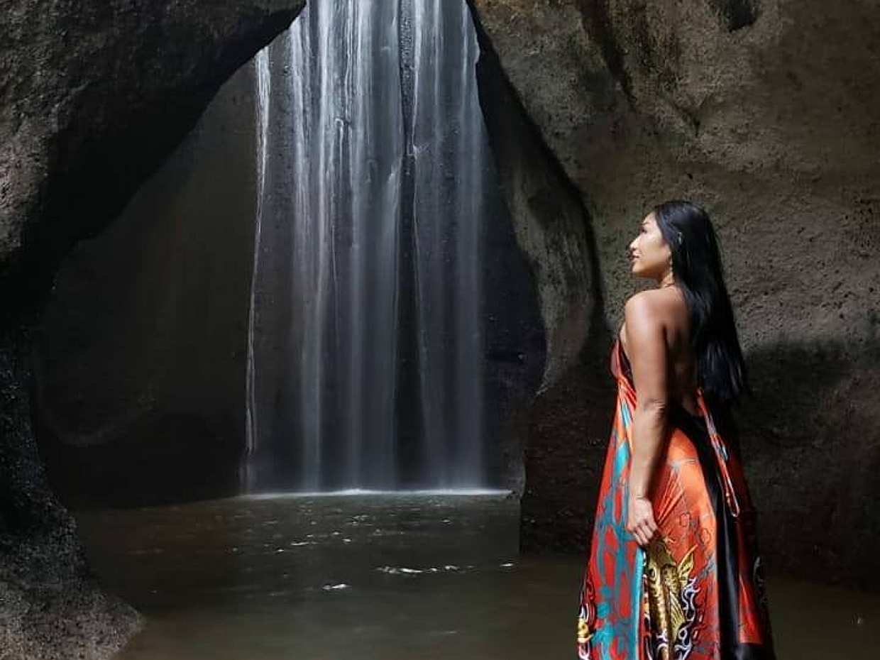 Besten der Bali-Wasserfälle: Tibumana, Tukad Cepung und Tegenungan in Indonesien, Tukad Cepung Wasserfall
