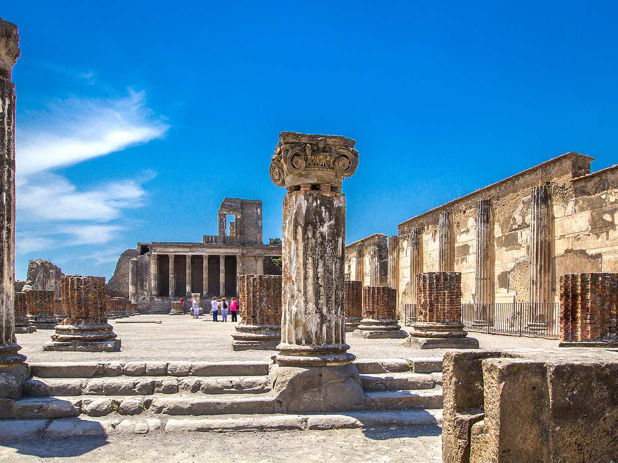 Visita en grupo pequeño a Pompeya, Sorrento y Positano en Italia, Nápoles
