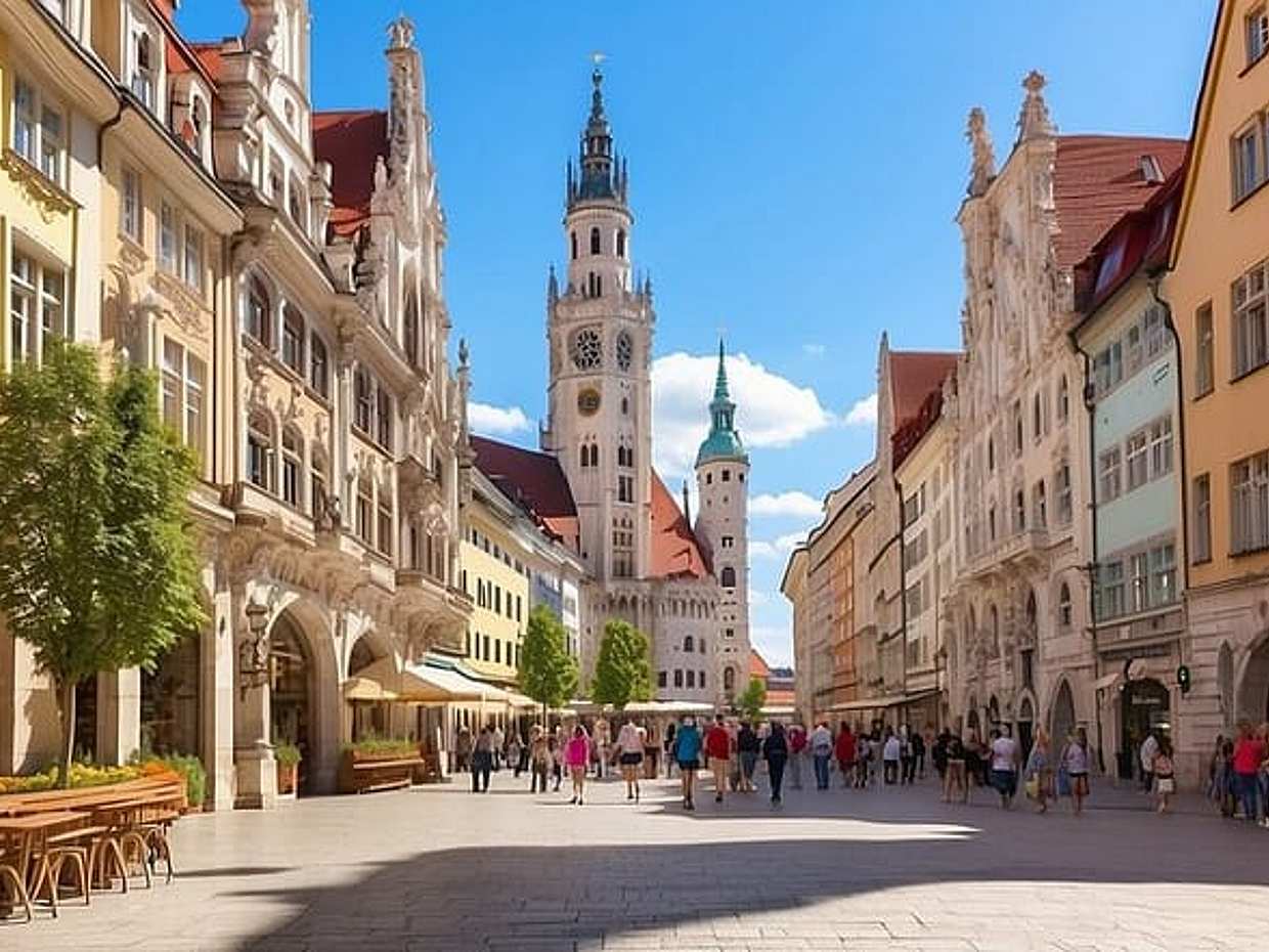 Private Scenic Transfer from Salzburg to Munich with 4h of Sightseeing