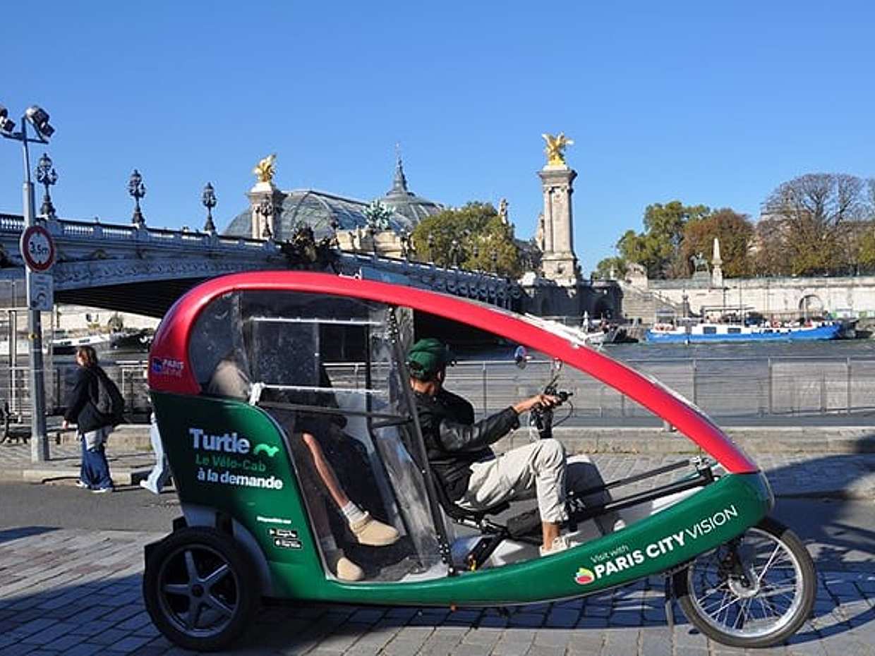 The Best of Paris in Private Rickshaw bike, photo 3