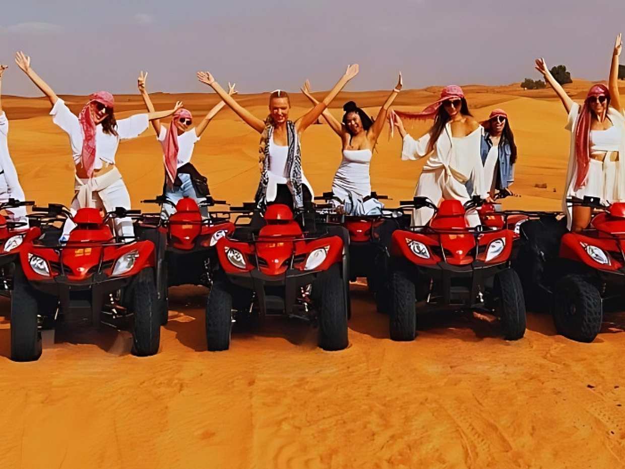 Abu Dhabi Desert Safari with ATV Quad Bike Ride in United Arab Emirates, photo 4