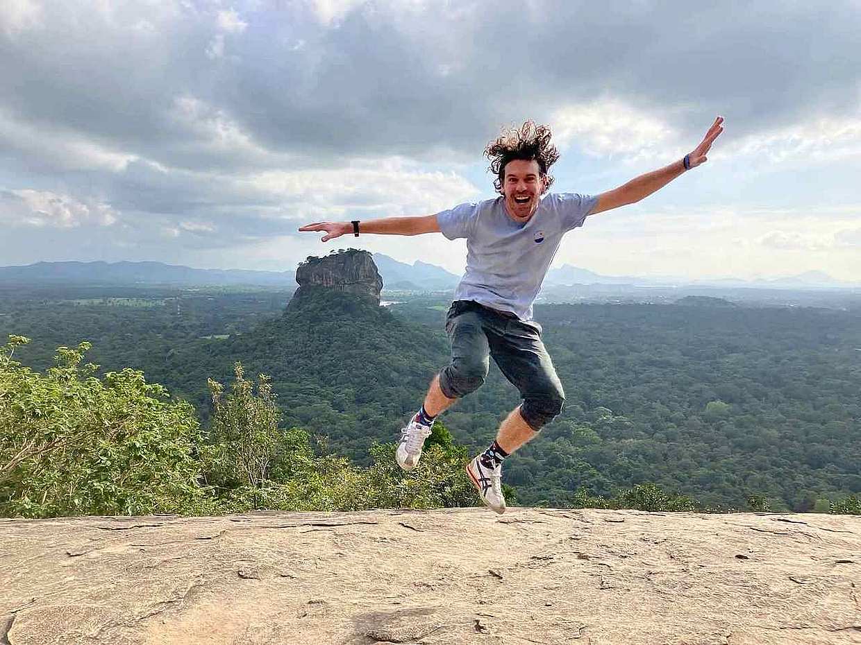 From Kandy: Sigiriya Rock and Village Safari Day Trip in Sri Lanka
