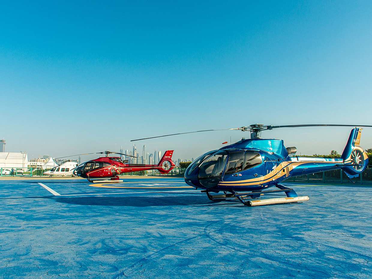 "Vol emblématique en hélicoptère à Dubaï - Billets de 12 minutes aux Émirats arabes unis", photo 3
