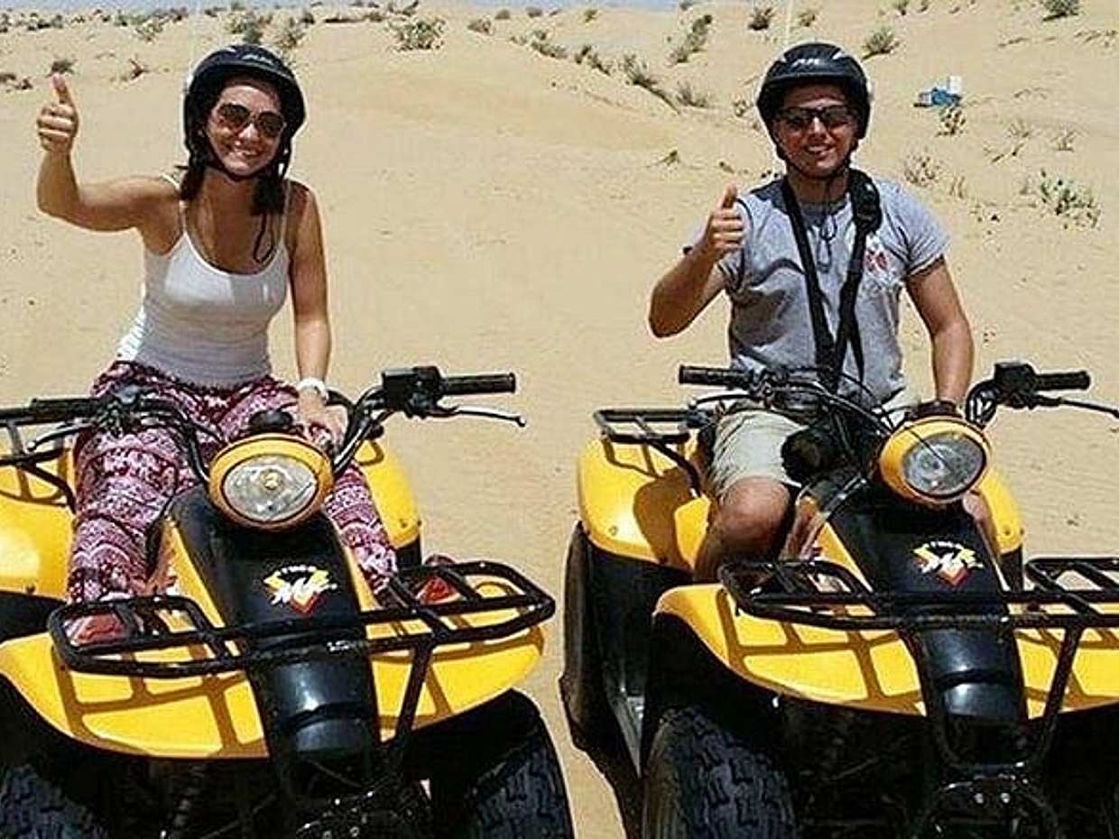 "رحلة سفاري بالدراجات الرباعية في الغردقة بمصر"