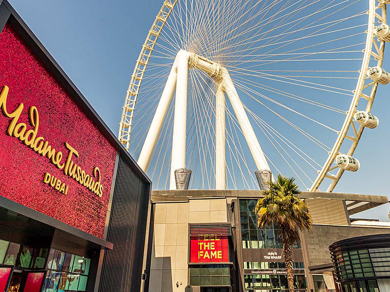 Visite de Madame Tussauds Dubaï avec transferts privés aux Émirats arabes unis.
