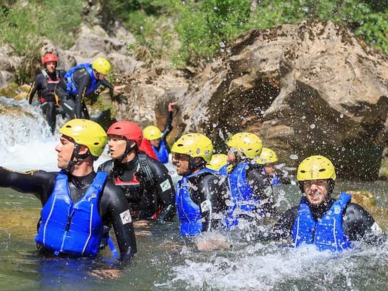 Базовый каньонинг на реке Цетина в Хорватии, Задварье