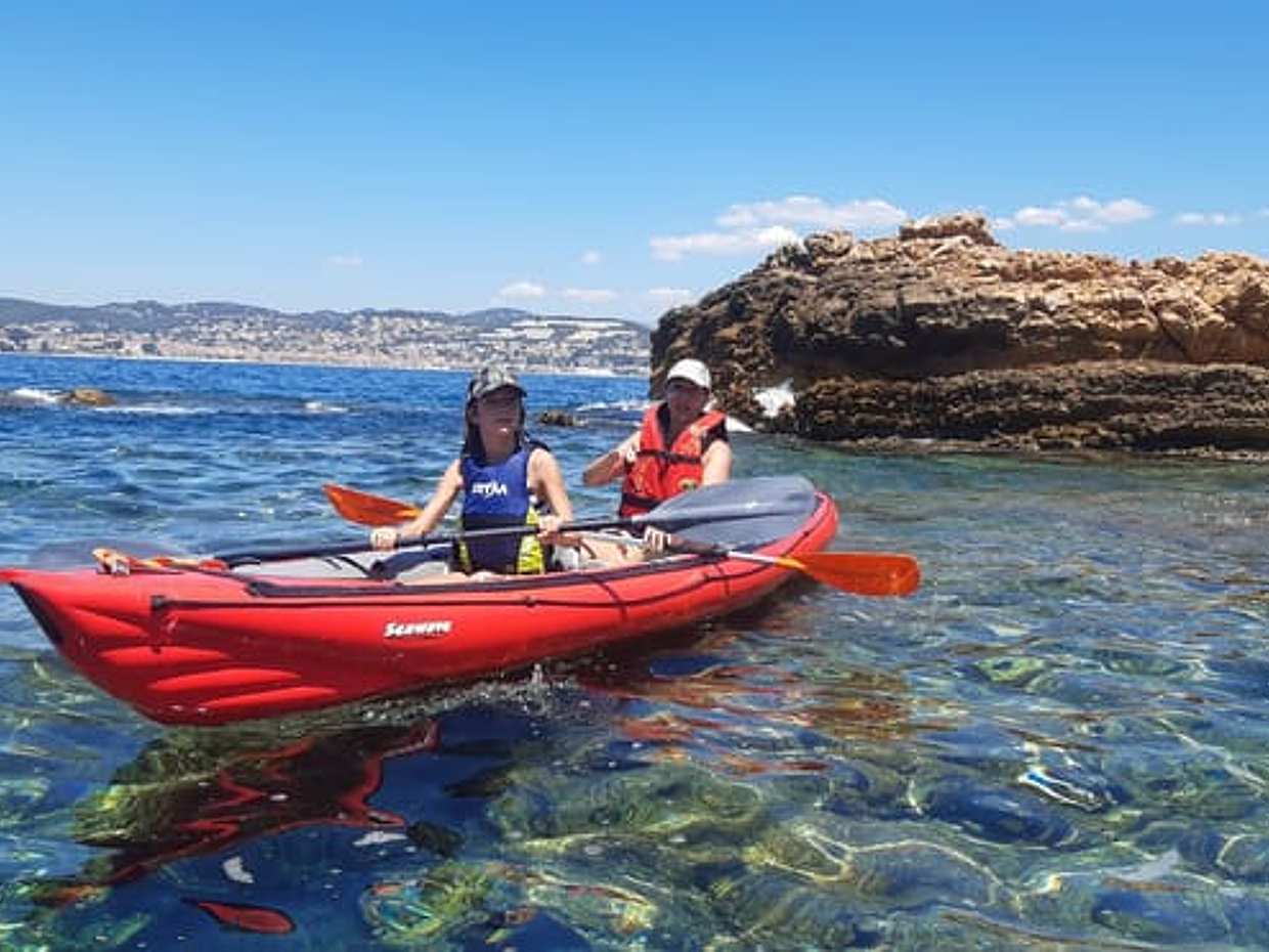 Kayak naturaliste Iles des Embiez / Cap Sicié
