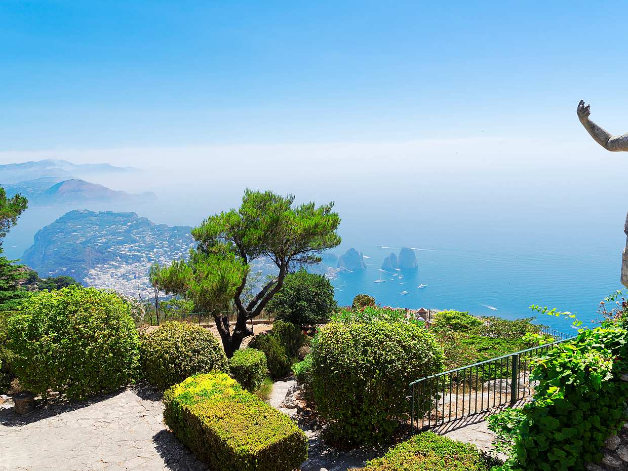 Excursión a Capri y Anacapri desde Sorrento en Italia.
