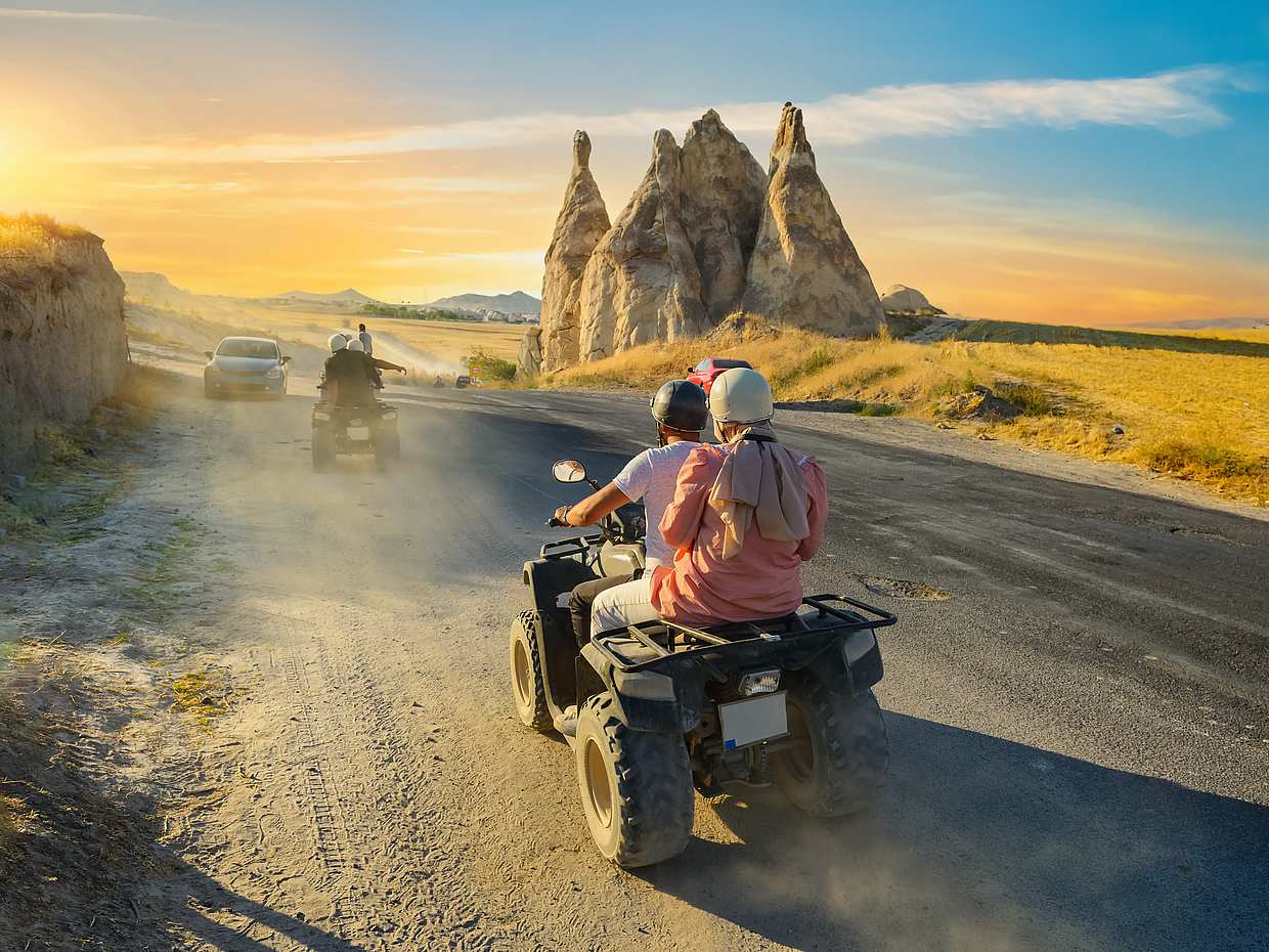 Promenade en quad en Cappadoce
