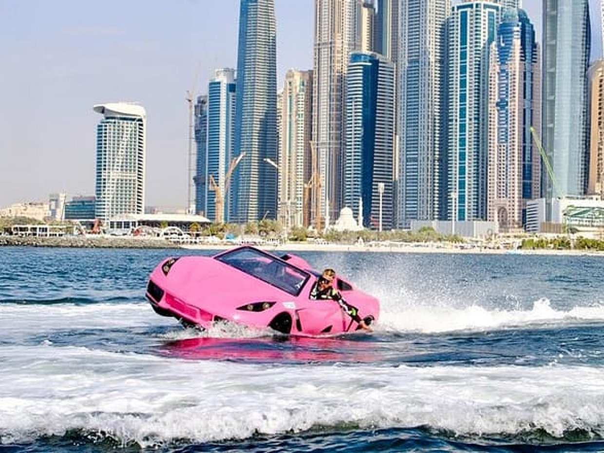 Dubai 20-30-60 Mints Jet Water Car Experience w Dubaju w Zjednoczonych Emiratach Arabskich, photo 4