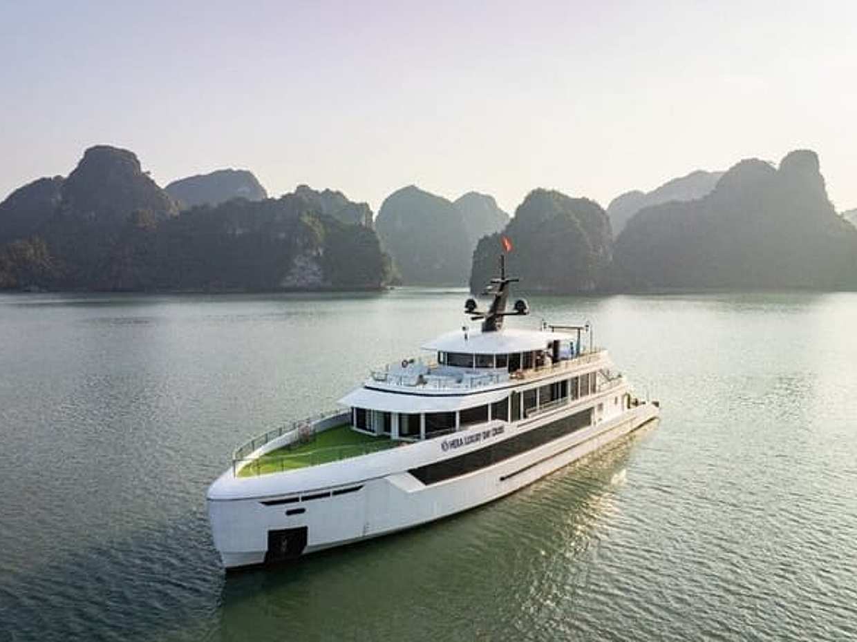 Hanoi: Hera 5-Star Luxury Day Cruise to Ha Long & Lan Ha Bay