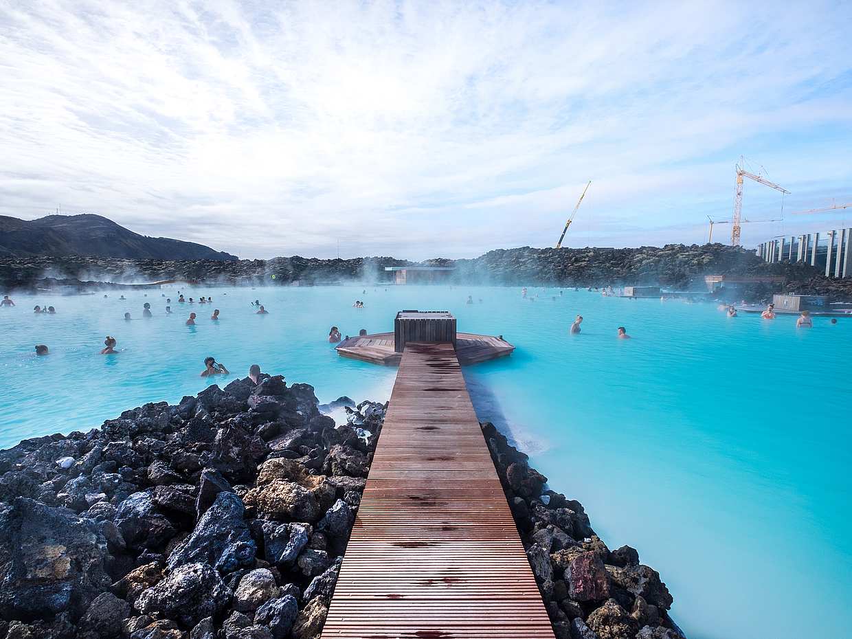 Visite privée de Reykjanes et du Lagon bleu