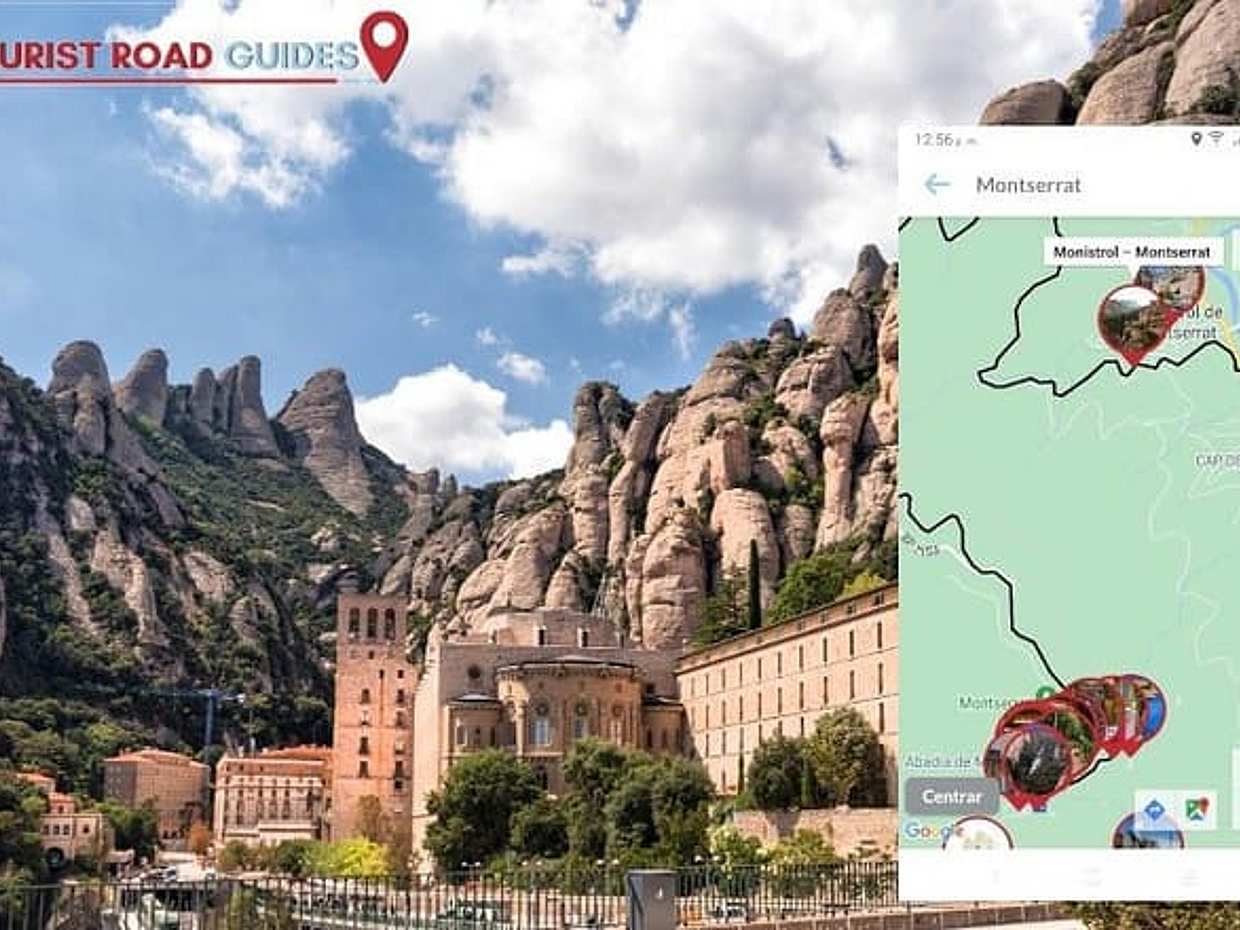 App Montserrat self-guided routes with audioguide