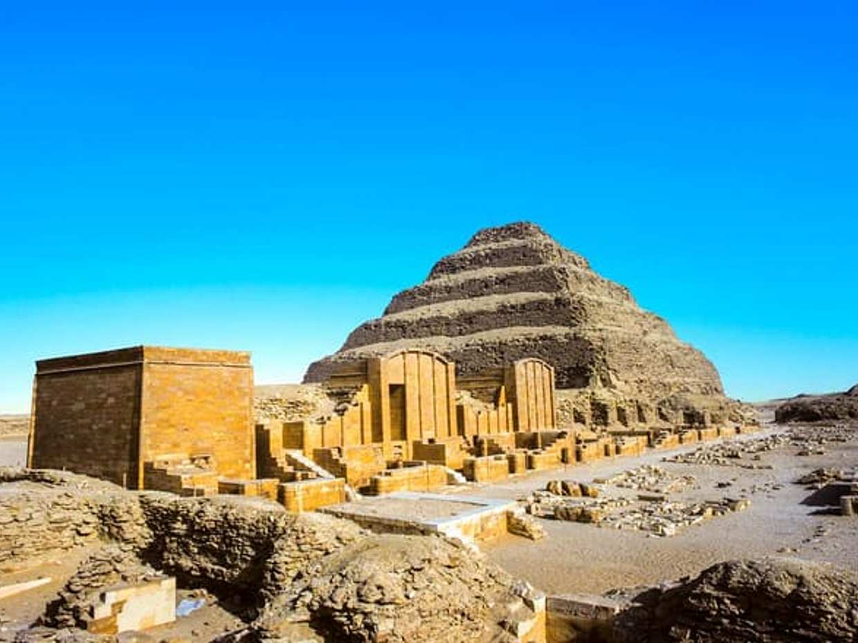 Saqqara, Grand Egyptian Museum & Nile Felucca Day Trip