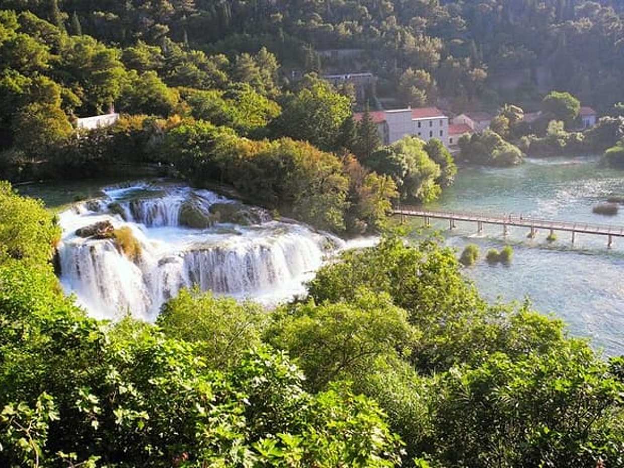Private Full - Day Tour: NP Krka from Dubrovnik