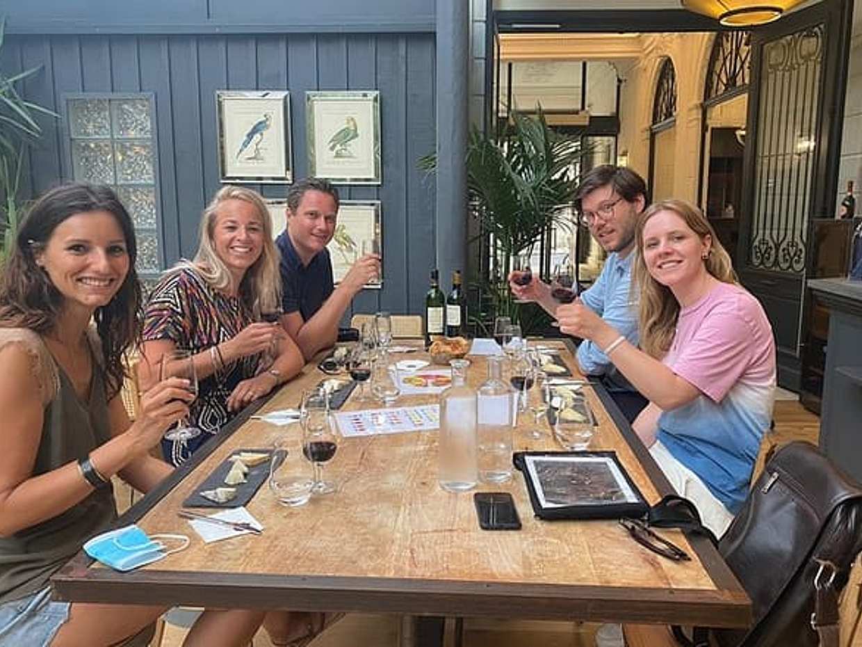 Small Group: Bordeaux Wine History Tour with Wine & Cheese Tasting