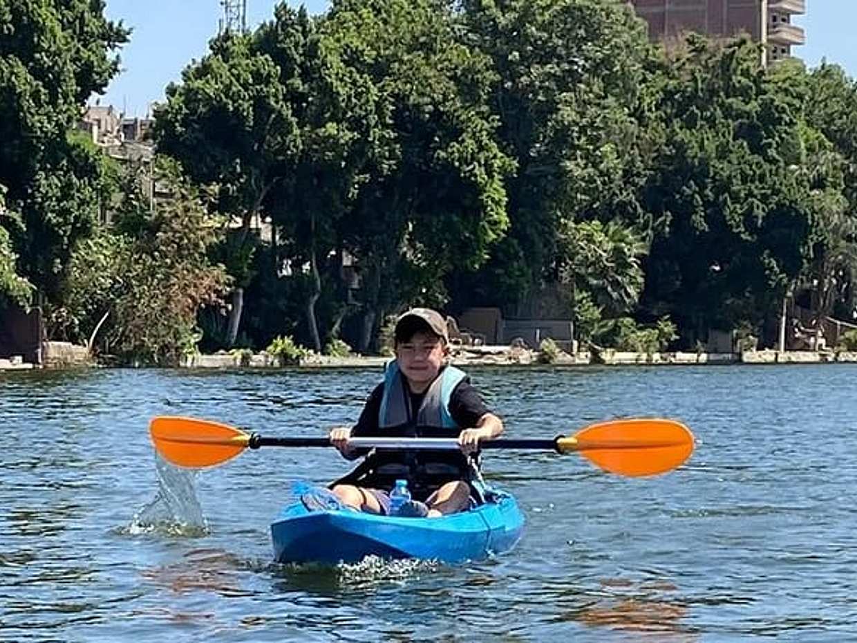 Nile River Kayaking in Cairo with Instructor