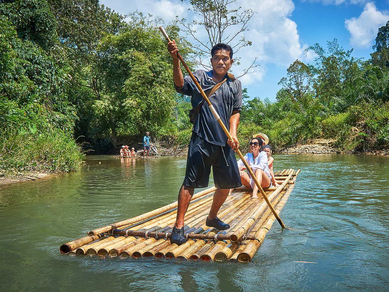 Phuket: Dschungel-Safari mit Bambus-Rafting und Elefantenreiten in Thailand
, photo 2