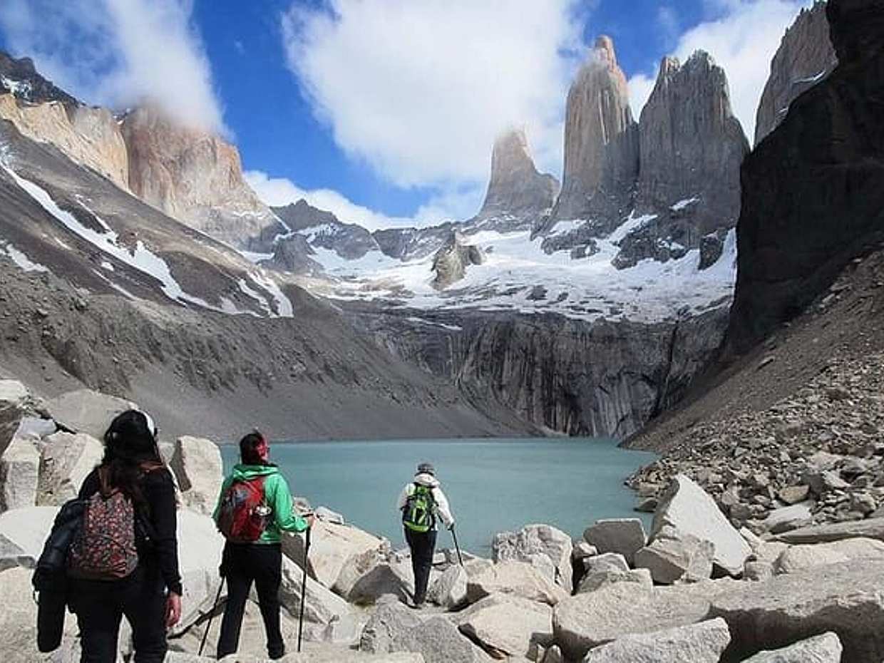 Torres del Paine Trekkingbasis - Volledagsexcursie, Chili.