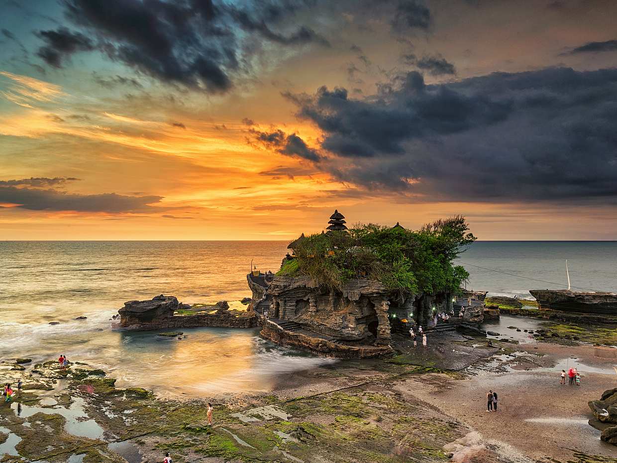 Full-day Ubud and Tanah Lot Sunset Tour in Bali, Indonesia