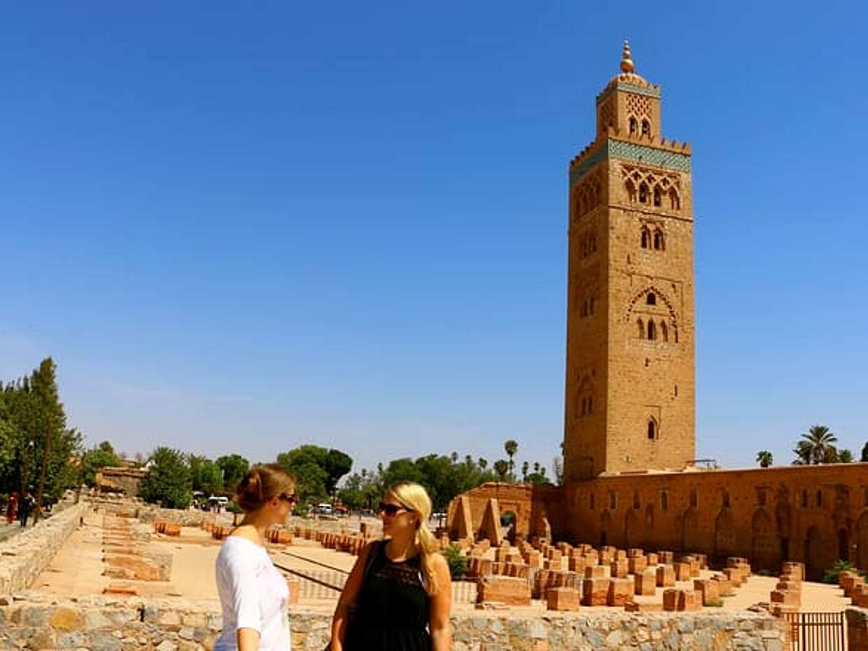 Private Marrakech walking tour with Camel riding in Palmeraie