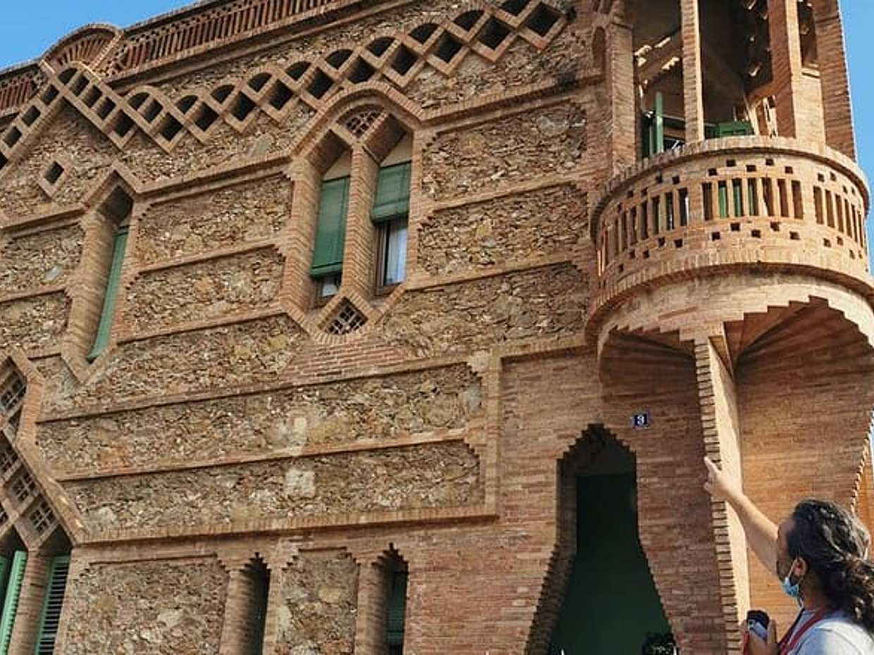 Gaudi Lesser-Known Art: Colonia Guell, Casa Vicens & Bellesguard  in Spain, Barcelona, photo 5
