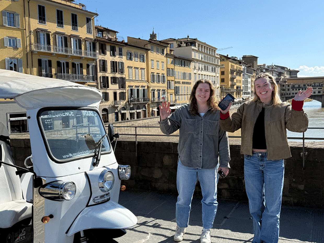 Florence City Tour by Electric Golf Cart