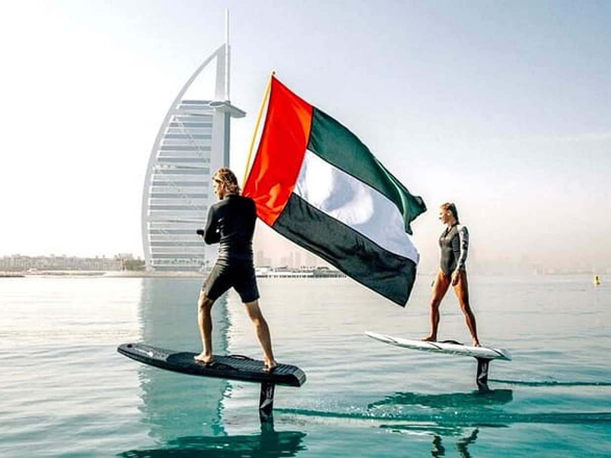 Fliteboard Surfing Dubai - 40 сессия в Объединенных Арабских Эмиратах