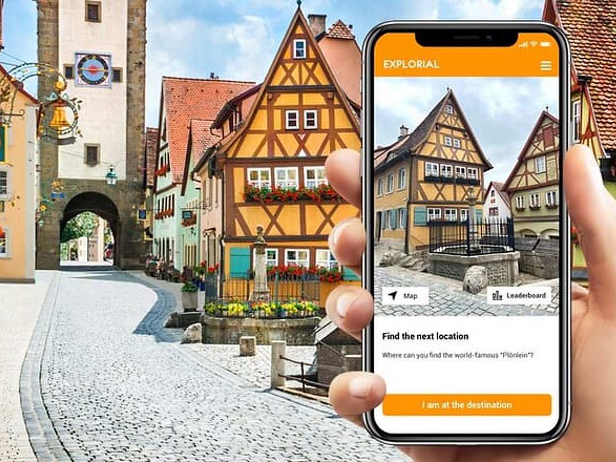 "Rothenburg Selbstgeführte Stadtführung & Schnitzeljagd, Deutschland"