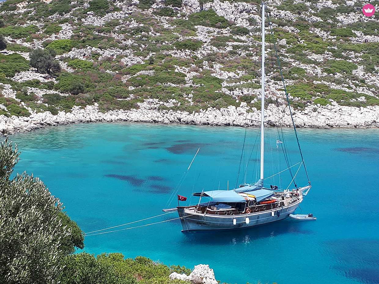 Antalya Yacht Tour v Turecku, starověké město Olympos
, photo 2