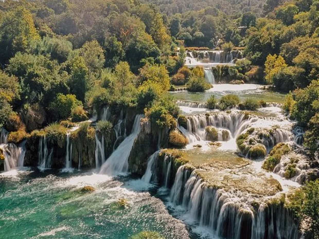 Krka Waterfalls Tour, Boat Cruise&Swimming in Croatia, Split