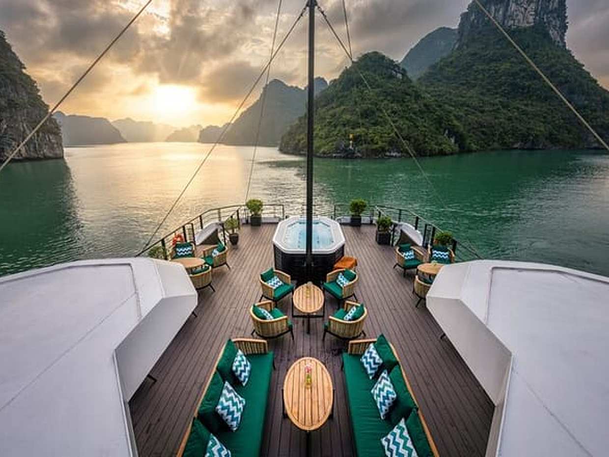 The Catamaran Luxury Day Cruise to Halong Bay from Hanoi(Best Selling), Vietnam, photo 2