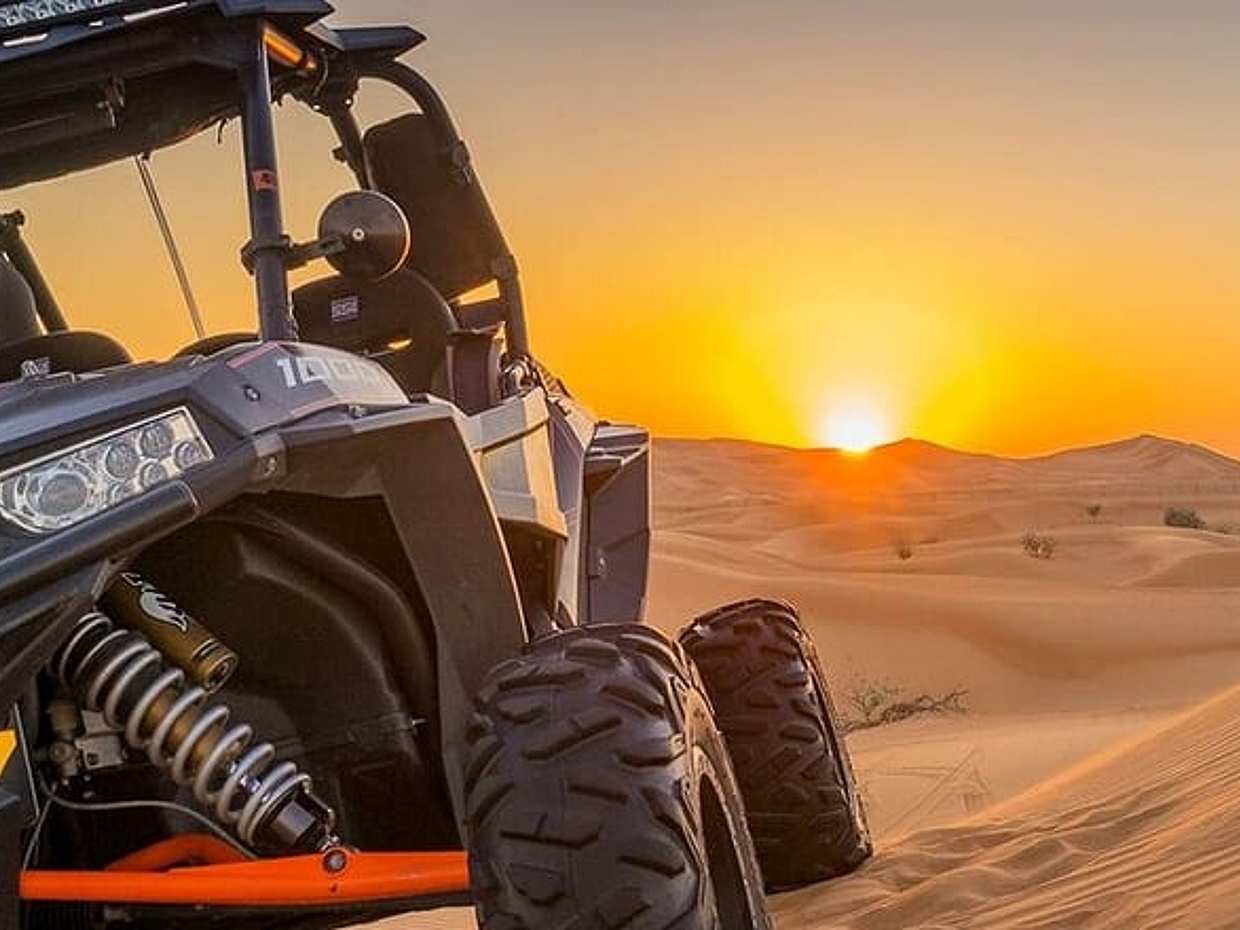 1- Seater Polaris RZR RS1 Buggy Tours with Dinner, photo 5