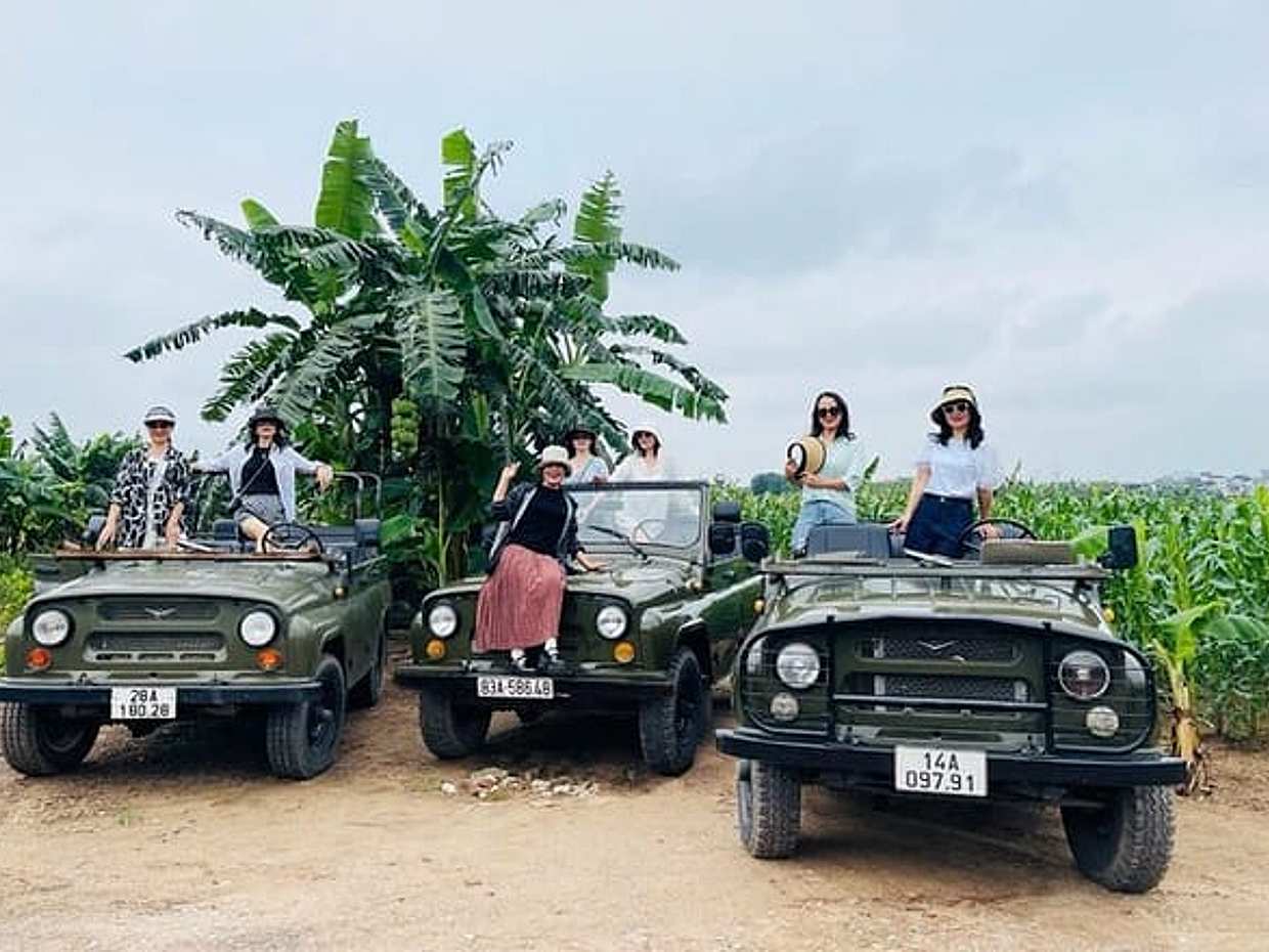 Half Day Hanoi Jeep Tour Heritage And Old Streets