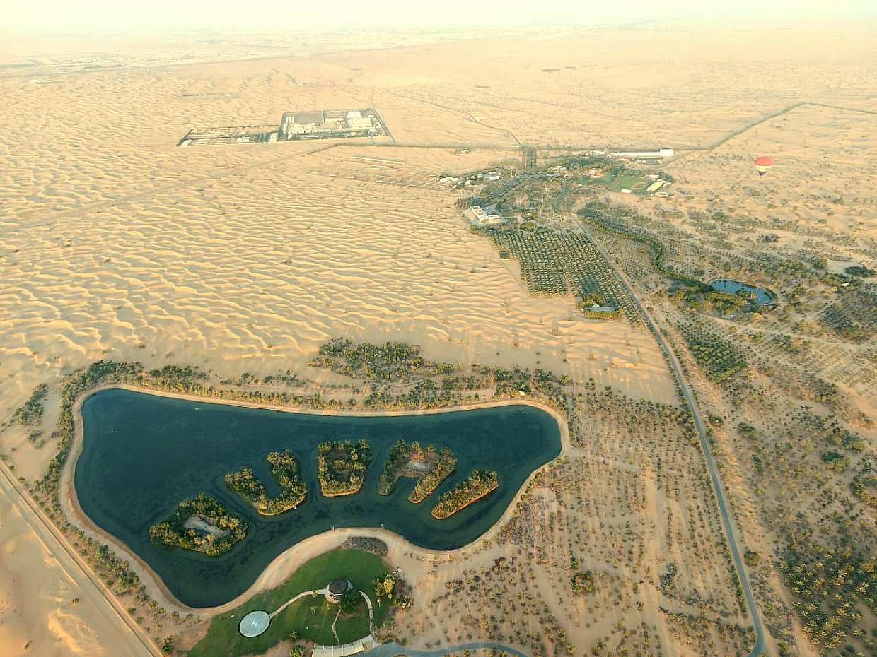 Hot Air Balloon Tour and Falconry in the Desert in Dubai, United Arab Emirates, photo 2