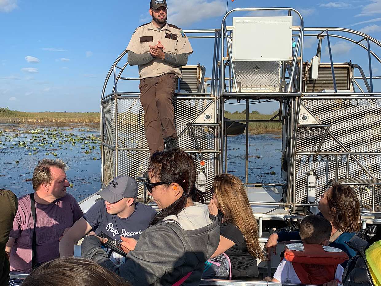 <p>Everglades – Fluss „Gras“ in den Vereinigten Staaten, Everglades Holiday Park</p>