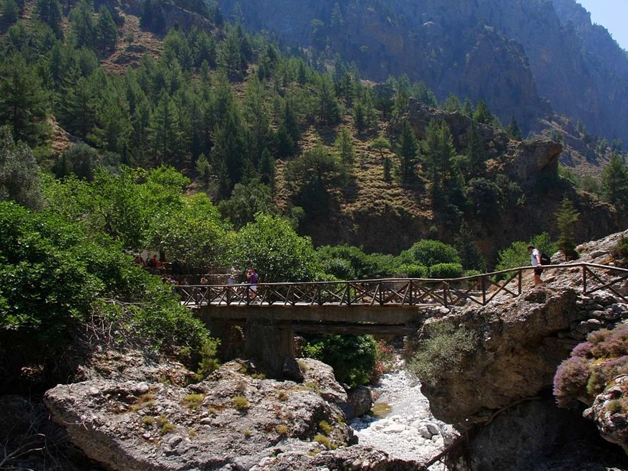 Einfacher Weg Schlucht von Samaria ab Chania in Griechenland, photo 5