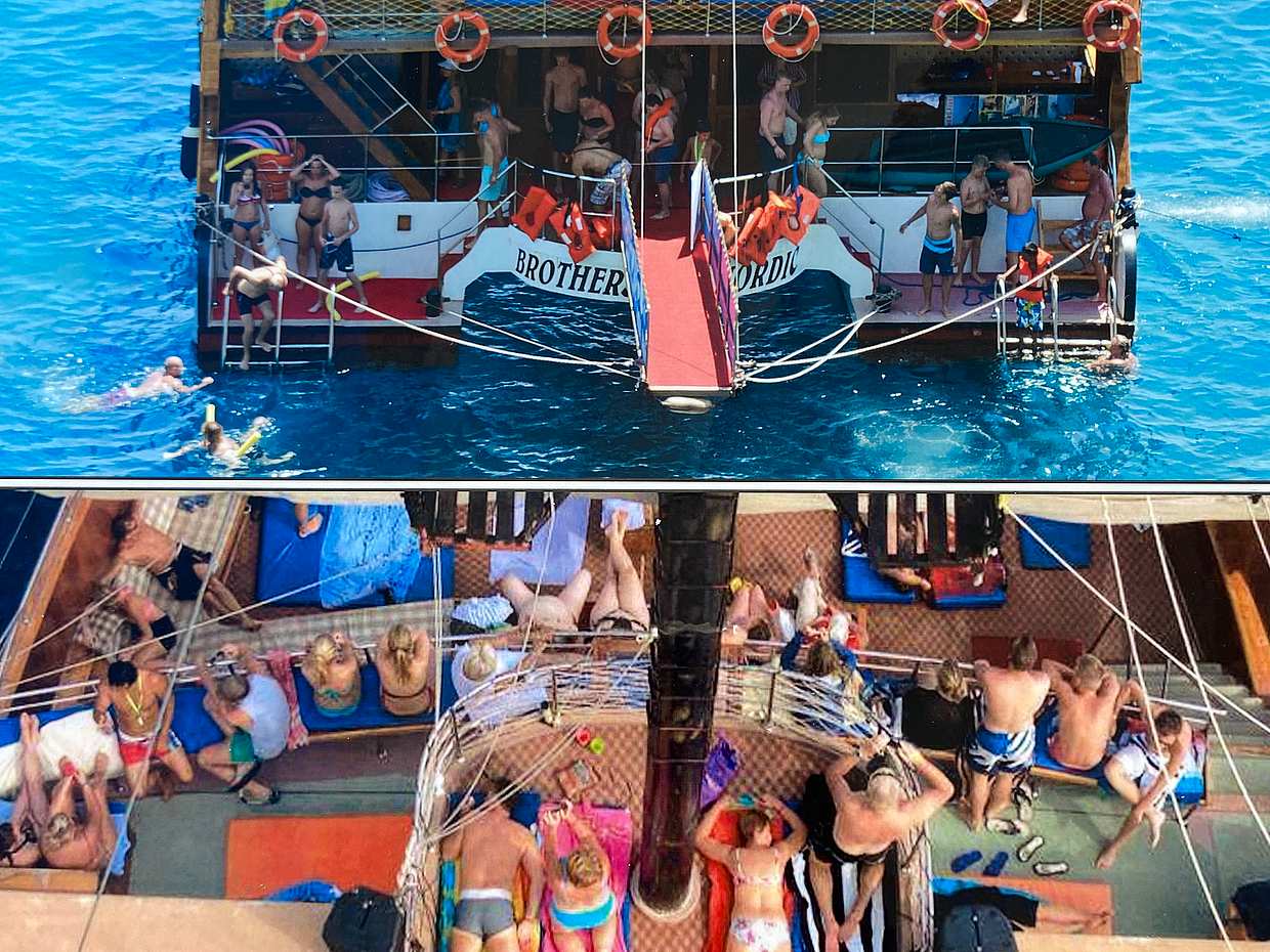 All Inclusive Catamaran Yacht Tour with Lunch and Soft Drinks in Turkey, Alanya, photo 5