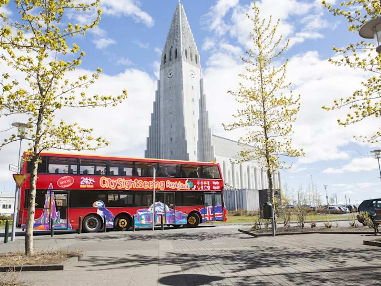 City Sightseeing Hop-on Hop-off Bus Tour of Reykjavik