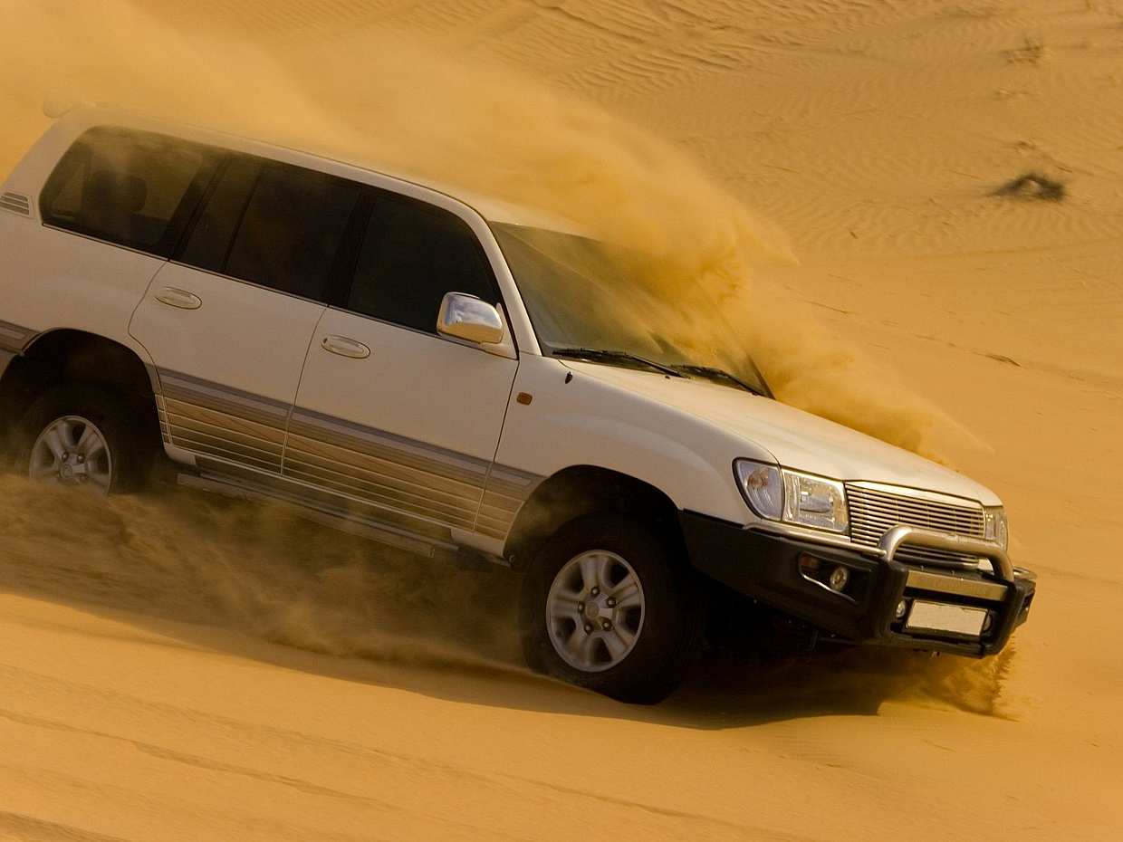 Desert Safari in the Evening in Ajman in United Arab Emirates, photo 2