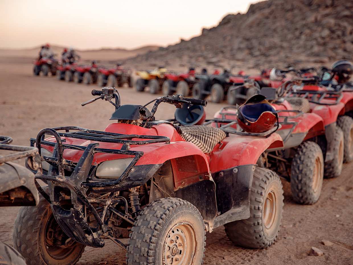 1-hour ATV Quad Bike Ride at Giza Pyramids in Cairo, Egypt