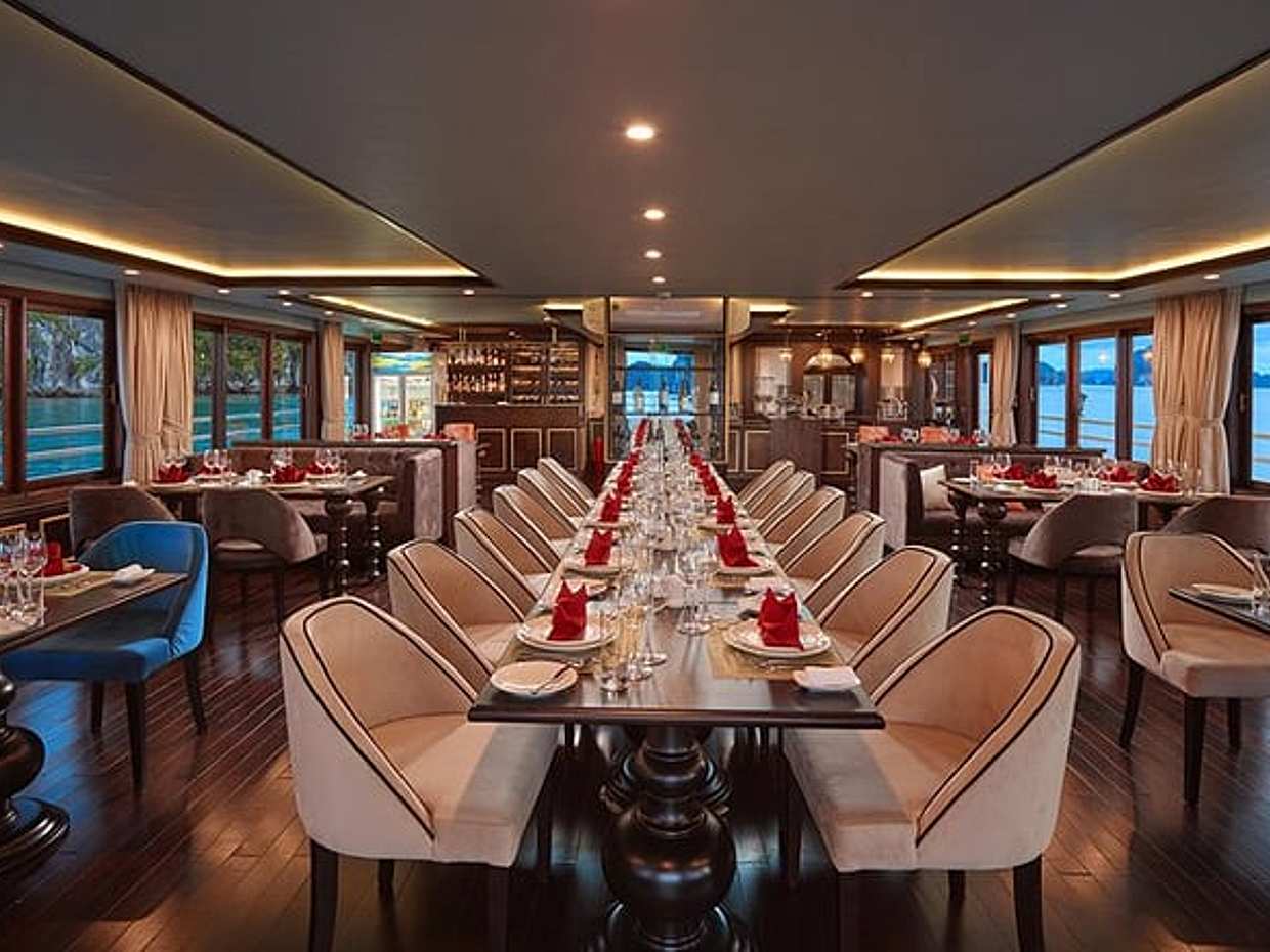 Athena Luxury Cruise in Halong Bay with Meals,Balcony Room & Cave, photo 3