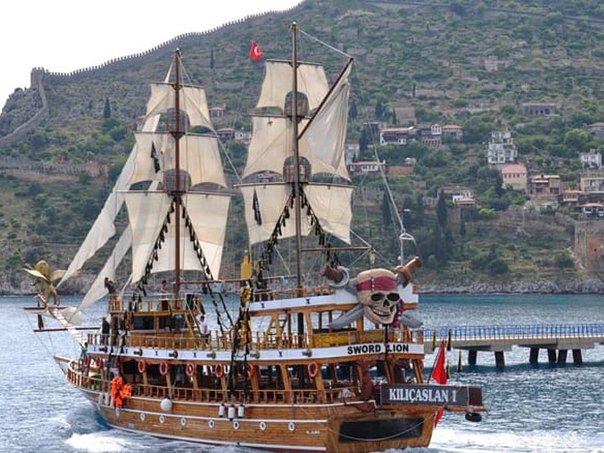 Kemer Pirate Boat Trip